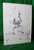 Nano Lopez Elizabeth Nanimals Ostrich Signature Art Giclee Canvas 186/199 - £795.19 GBP