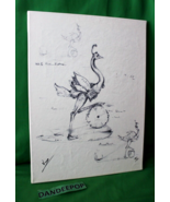 Nano Lopez Elizabeth Nanimals Ostrich Signature Art Giclee Canvas 186/199 - £796.30 GBP