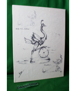 Nano Lopez Elizabeth Nanimals Ostrich Signature Art Giclee Canvas 186/199 - £762.55 GBP