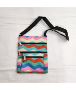 Crossbody Purse Youth Small Chevron Multicolor - £9.10 GBP