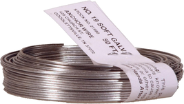 Hillman 123179 Galvanized Mechanics and Stovepipe Wire (#19 X 50&#39;) - £7.50 GBP