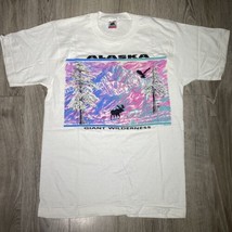 Alaska Giant Wilderness Graphic T-Shirt A.C.E. 1992 Size Medium - $34.64
