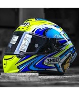 Full Face Motorcycle Helmet X-Spirit III 74 Yellow Kato Daijiro TC-3 Hel... - $335.99