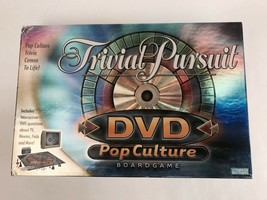 Trivial pursuit  DVD Pop Culture Board Game COMPLETE EXCELLENT CONDITION - £15.73 GBP