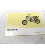 HARLEY DAVIDSON 1972 SPORTSTER OWNERS MANUAL - €29,73 EUR