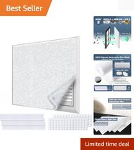 Cut to Fit MERV 8 Air Filters 20x100" - 48 Hooks for Safe, Easy Installa... - $41.53