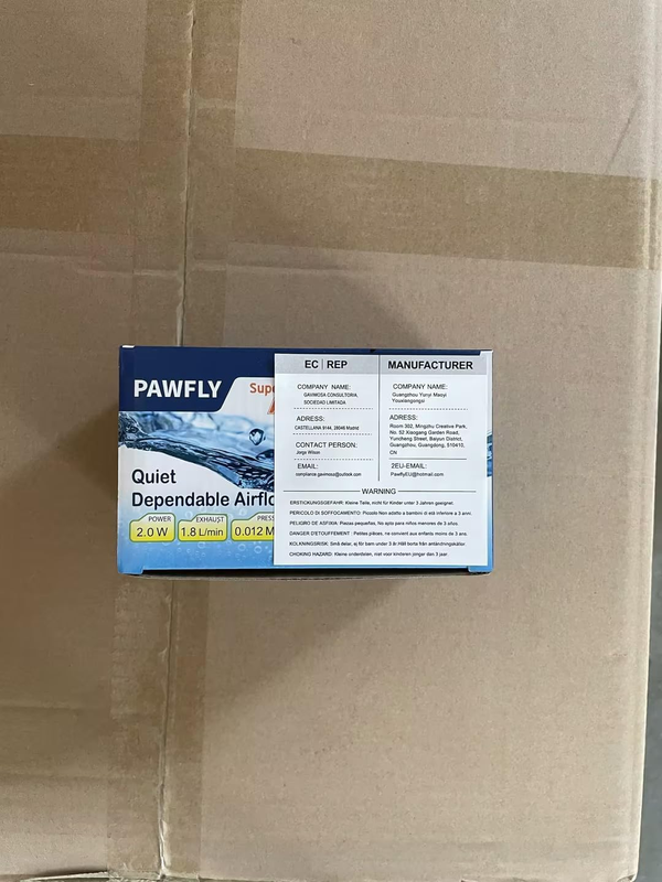 Pawfly Aquarium Air Pump with Nano Bio Sponge Filter Kit Air Control Valve Airli Item image 9