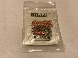 Buffalo Bills Nfl Team Coca Cola Helmet Lapel Pin Mip - £11.83 GBP