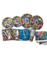 Dragon Ball Party Supplies Plates Cups Napkins Utensils Birthday Decor F... - $350.46 MXN
