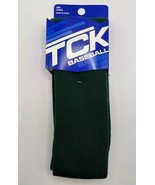 TCK Multisport Dark Green Socks Sz Large - New Womens Size 10-13 Mens Si... - $6.13