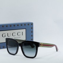 GUCCI GG0034SN 002 Black/Green/Grey Gradient 54-20-140 Sunglasses New Au... - $205.69