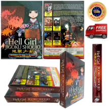 Hell Girl Season 1-4 Vol .1 -90 End + Movie Anime Dvd Complete English Subtitle - £48.21 GBP