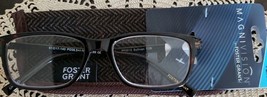 Foster Grant Brown Plastic Frame Reading Glasses ~ +2.00 ~ SULLIVAN~PF05... - $22.44