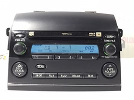 &quot;TO1004A&quot; Toyota Sienna XLE Radio  6 Disc Changer MP3 CD Player P1816 - $120.00