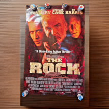 THE ROCK movie poster Sean Connery Nicolas Cage video store promo  39&quot;x26&quot; - $18.77