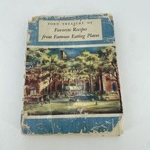 Vintage 1950 Ford Motor Treasury of Favorite Recipes from Famous Places ... - £9.52 GBP