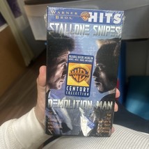 Demolition Man (VHS, 1994) - Sylvester Stallone - Wesley Snipes - Sci Fi - $4.69