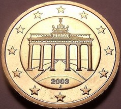 Cameo Beweis Deutschland 2003-J 50 Euro Cent ~Hamburg Ungebraucht~ Cameo - £7.64 GBP