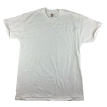 Vintage Hanes T-Shirt Men&#39;s Large 100% Cotton Single Stitch Short Sleeve - $18.78