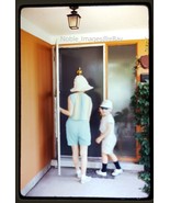 1966 Mom and Son Leaving Home to Fair Ektachrome 35mm Color Slide - £2.74 GBP