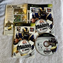 Madden NFL 2003 - Microsoft Xbox Original OG - $79.40 MXN
