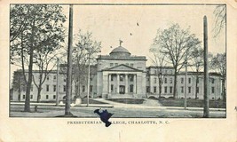 Charlotte North Carolina~Presbyterian College Postcard - £6.37 GBP