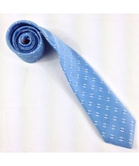 Grahams by Damon Baby Blue Polyester Tie 56&quot; x 3&quot;  Like New - Used - £7.85 GBP