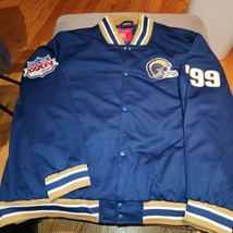 NFL Apparel  St. Louis Rams 2000 Super Bowl Double Sided Bomber Jacket M... - $39.40
