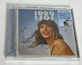 NEW 1989 Taylor&#39;s Version Crystal Skies Blue Edition CD Taylor Swift w/ Poster - £11.86 GBP