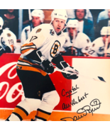 1997 Dave Reid SIGNED 8 x10 Photo Boston Bruins NHL Hockey Personalized ... - $913.92 MXN