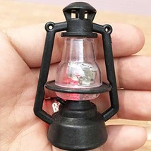 1:6 Scale Dollhouse Miniature Lantern Dummy Kerosene Lamp Light; Shake t... - £5.77 GBP