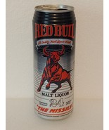 Red Bull A Schlitz Malt Liquor Brand Rare 24 oz The Missile Beer Can - £11.72 GBP