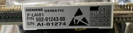 SIEMENS DEMATIC CONTROL BOARD 502-01243-00 (P-LAI01) - $6,495.46 MXN