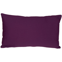 Pillow Decor - Caravan Cotton Purple 12x19 Throw Pillow (SE1-0001-06-92) - $19.95