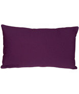 Pillow Decor - Caravan Cotton Purple 12x19 Throw Pillow (SE1-0001-06-92) - £16.04 GBP