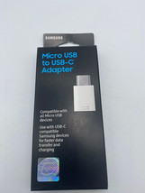 Original Samsung USB OTG Connector Micro USB to USB-C Converter Adapter - £3.39 GBP