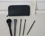 Mary Kay Essential Makeup Brush Collection With Case 5 Brushes New - £14.86 GBP