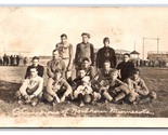 RPPC Arlington High School Football Team 1910 Champions St Paul MN Postc... - $39.55