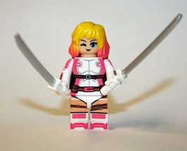 Toys Gwenpool V2 Gwen Stacy Marvel Deadpool Minifigure Custom - £5.12 GBP