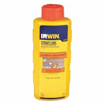 Irwin Strait-Line 8 oz Permanent Marking Chalk Fluorescent Orange - $6.95