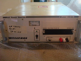 RARE Elgar 751SL 751 SL AC Power Source / Supply  # 751SL-11  Signal Ser... - £1,154.26 GBP