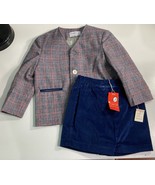 Vintage Boys Blazer Suit sz 4 Jacket Shorts Set IMP Originals Saks Fifth... - $49.49