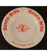 HASEN-BRAU / Augsburg / Ashtray - NICE - German Beer Advertising - Germany - £9.85 GBP