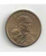 2000-P Sacagawea One Dollar &#39;Golden&#39; US Liberty Coin ~ Not Cheerios - £479.60 GBP
