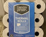 Thermal Rolls Berkley Jensen 9ct. 3-1/8” -7/16” Core New Sealed - $19.80