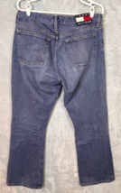 Y2K 90&#39;s Tommy Hilfiger Women’s logo bootcut mid wash jeans size 12 - $25.28