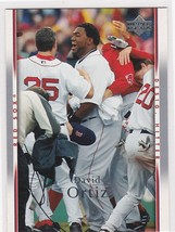 Davis Ortiz Red Sox Designated Hitter 2007 Upper Deck Card # 66 Near Mint &quot;HOF&quot; - £1.50 GBP