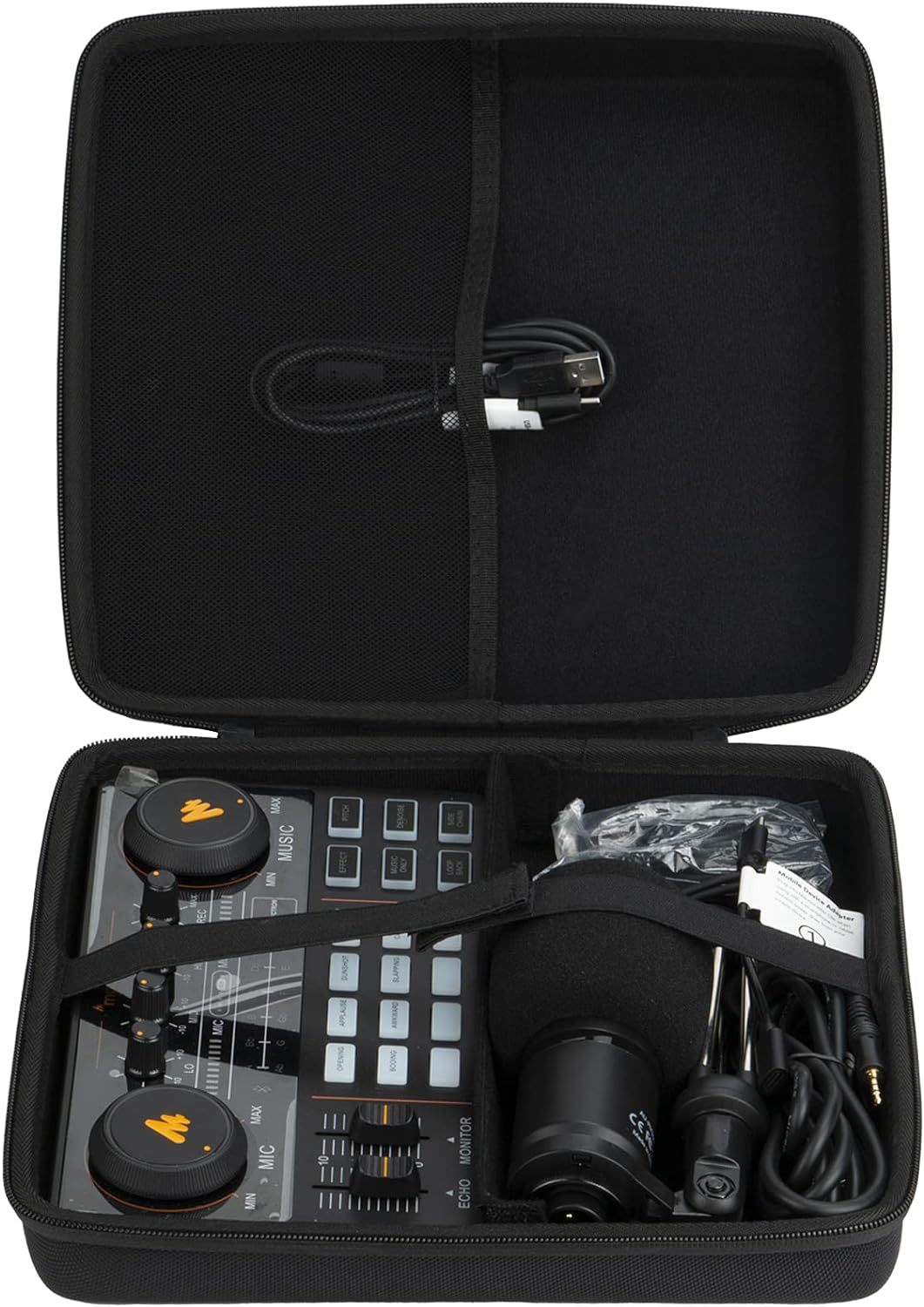 Khanka Hard Travel Case Replacement For Podcast Equipment, Case Only. - $36.99