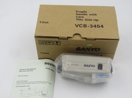 SANYO VCB-3454 B/W CCD Security CAMERA 60Hz 3.1W - No Power Adapter - $12.37
