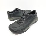 KEEN Toyah Trail Hiking Leather Walking sneakers Women's Size 7.5 Black ... - $31.49